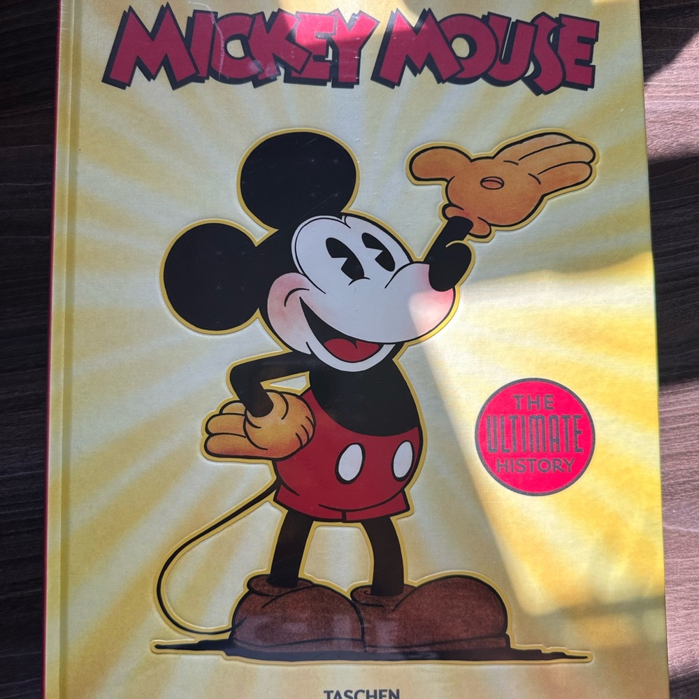 Disney Mickey Mouse History. Great coffee table